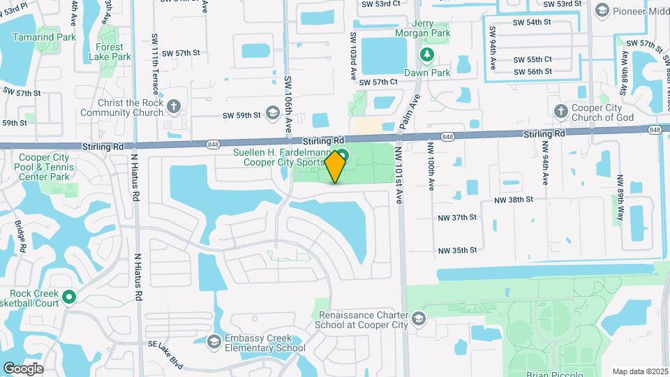 10425 Bermuda Dr Map and Location Details