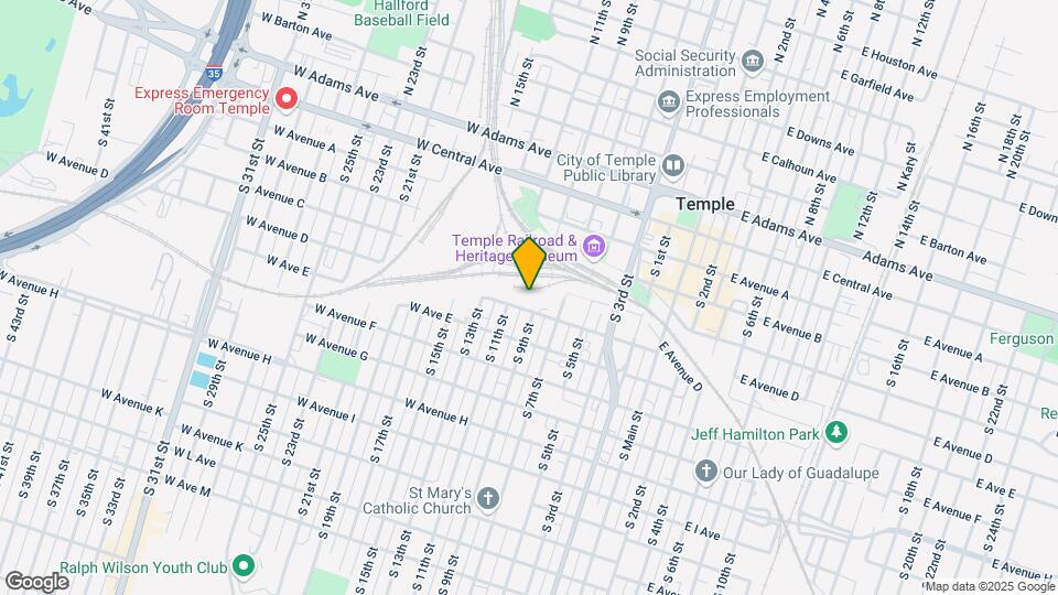 502 W Avenue G, Unit #2 Map and Location Details