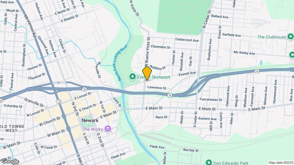 88 N Buena Vista St Map and Location Details