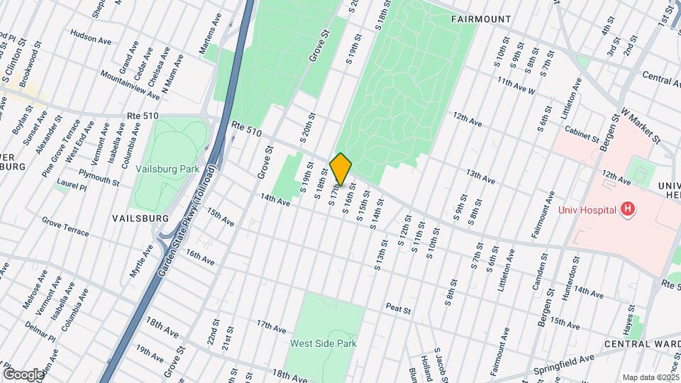 426 S 17th St Map and Location Details