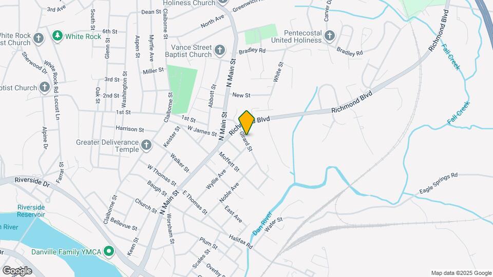 125 Girard St Map and Location Details