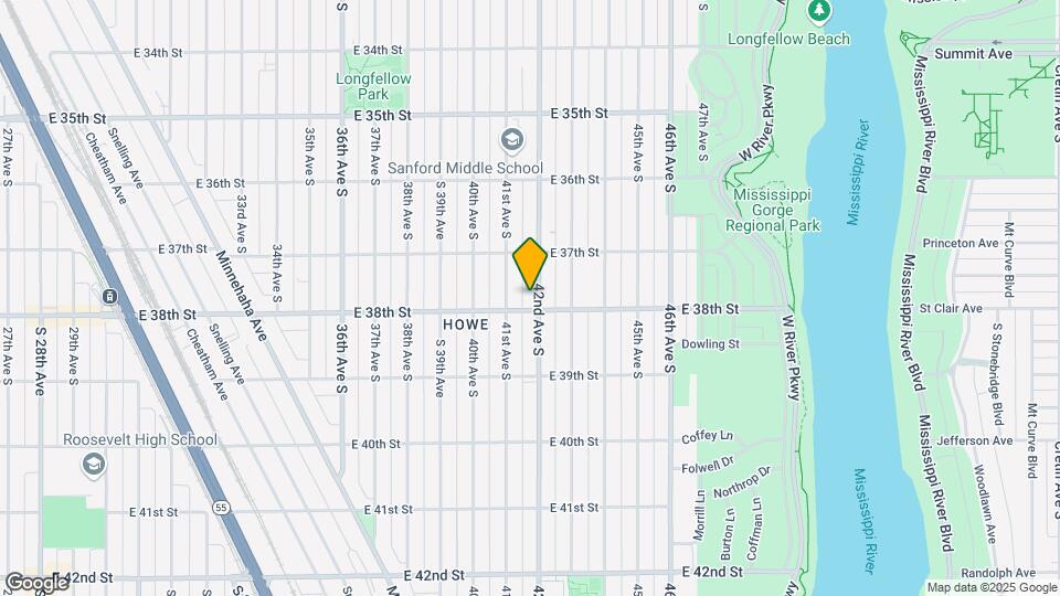 3732 42nd Ave S Map and Location Details