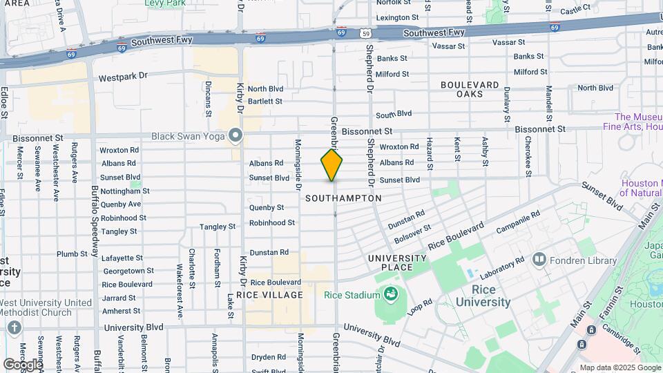 2301 Sunset Blvd Map and Location Details
