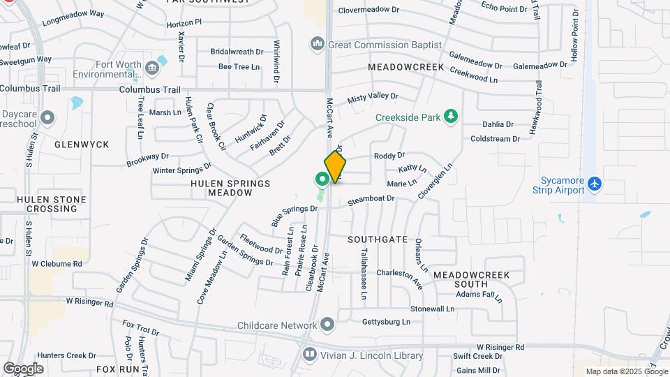 3453 Heatherbend St Map and Location Details