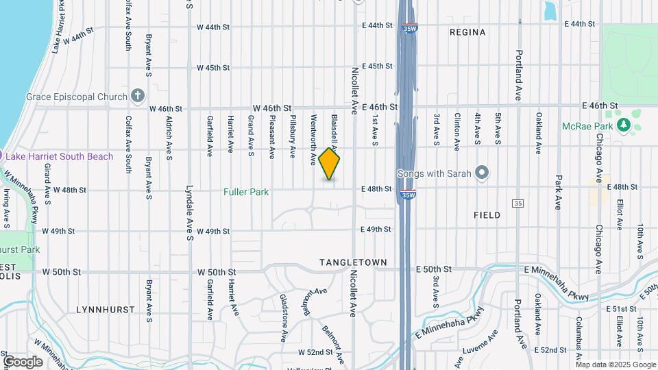 4748 Blaisdell Ave Map and Location Details