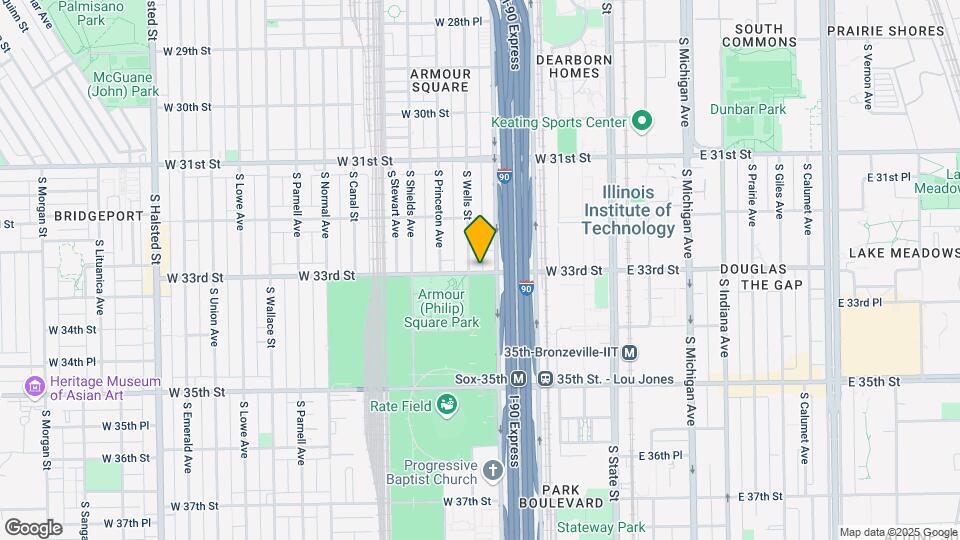 216 W 33rd St, Unit Second Map and Location Details