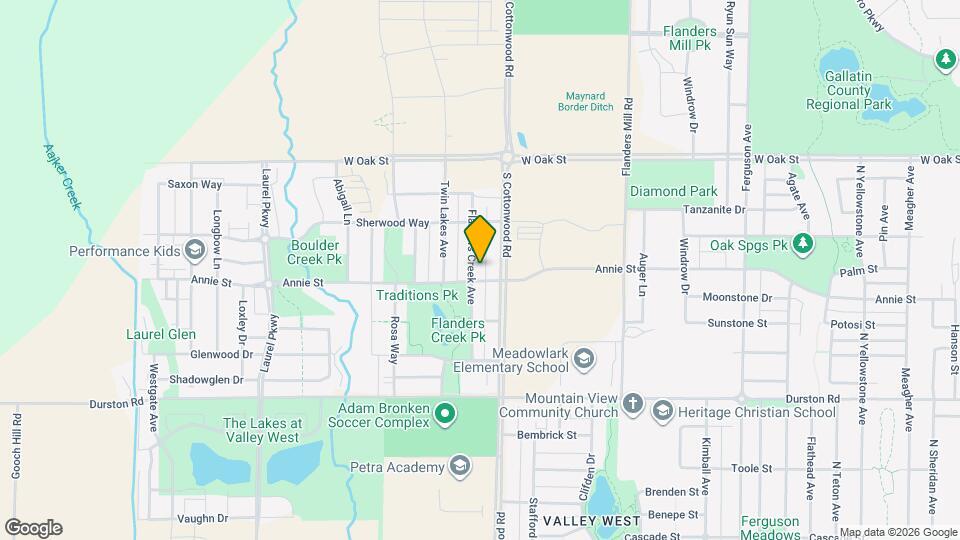 918 Flanders Creek Ave Map and Location Details