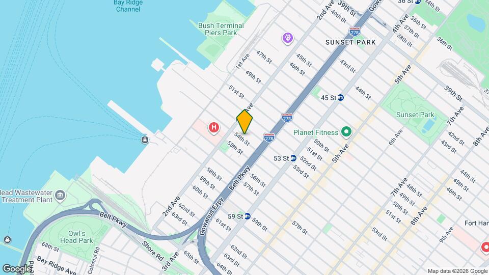 237 54th St Map and Location Details