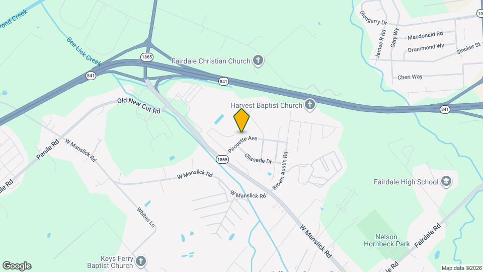 9408 Pirouette Ave Map and Location Details