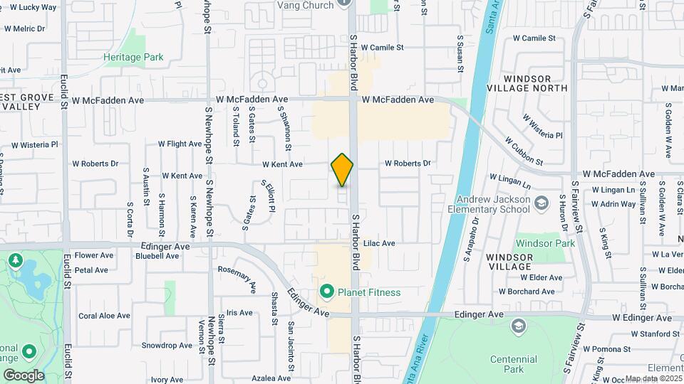 1010 S Harbor Blvd Map and Location Details