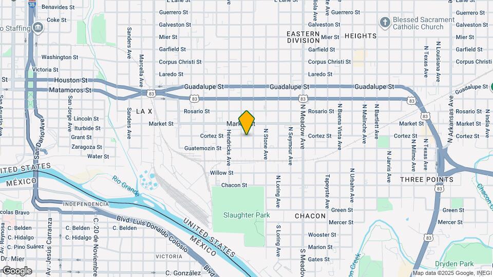 1113 Cortez St Map and Location Details