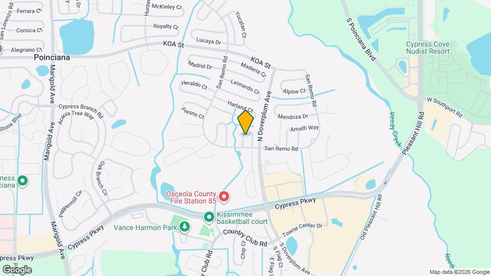 105 Alcala Dr Mapa y Detalles de la Ubicación