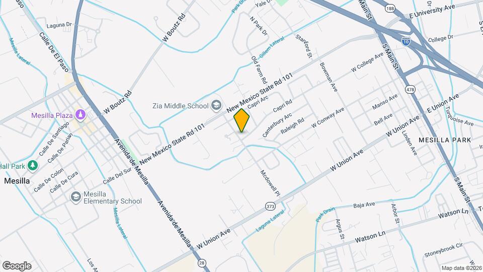 101 Capri Rd Map and Location Details