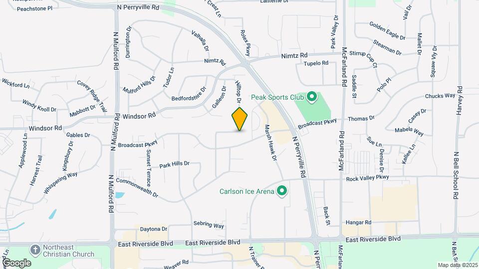 4474 Hilltop Dr Map and Location Details