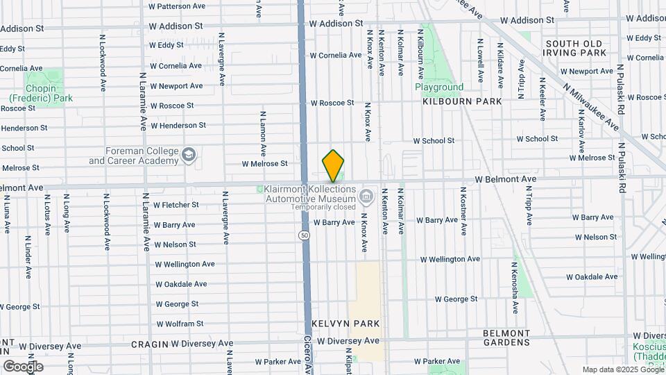 4715 Belmont Mapa y Detalles de la Ubicación