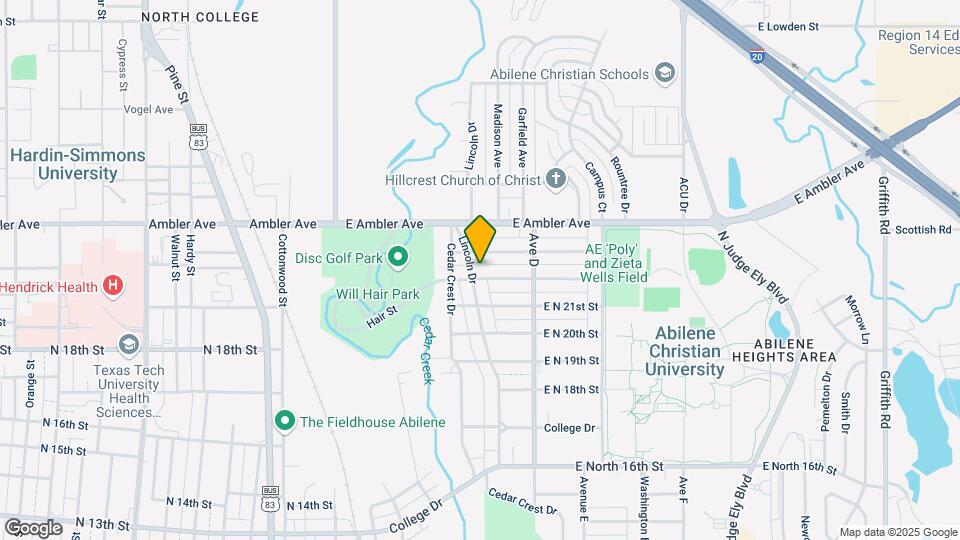 2201 Lincoln Dr Map and Location Details