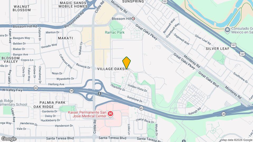 5905 Raleigh Rd Map and Location Details
