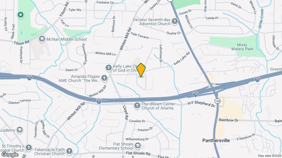 2622 Candler Woods Way Map and Location Details