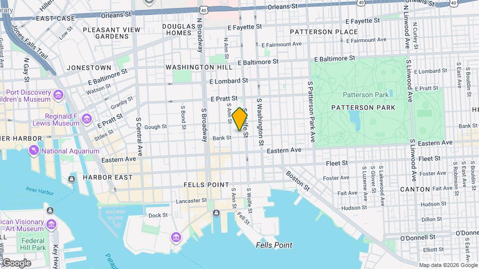 1818 Bank St Map and Location Details