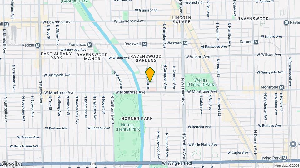 4427 N Rockwell St, Unit 4414-2 Map and Location Details