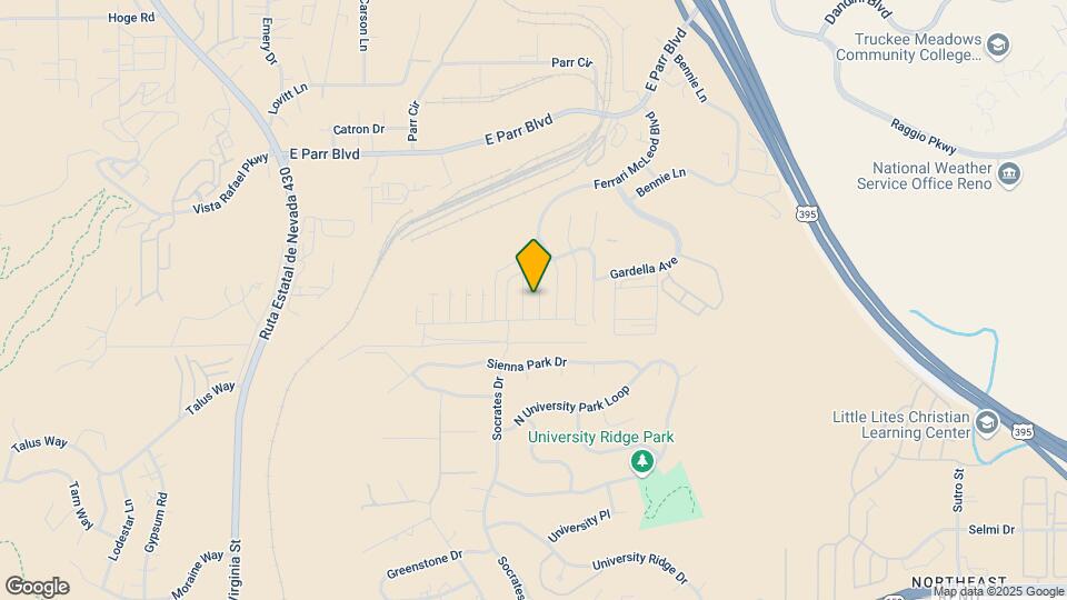 3621 Oaklawn St Map and Location Details