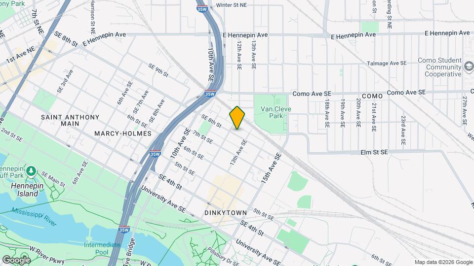 1209 8th St SE, Unit C Mapa y Detalles de la Ubicación