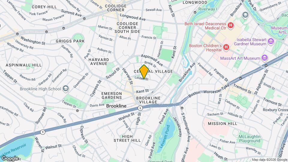 29 Linden St Map and Location Details