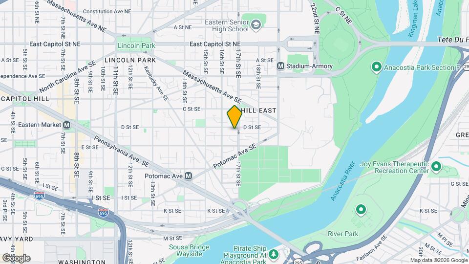 409 17th St SE Map and Location Details