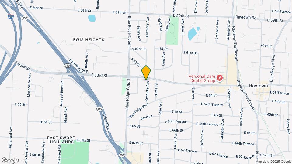 6304 Kentucky Ave Map and Location Details