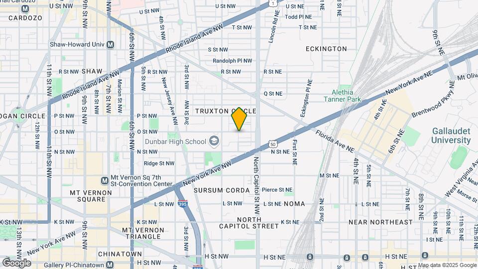 50 O St NW Map and Location Details