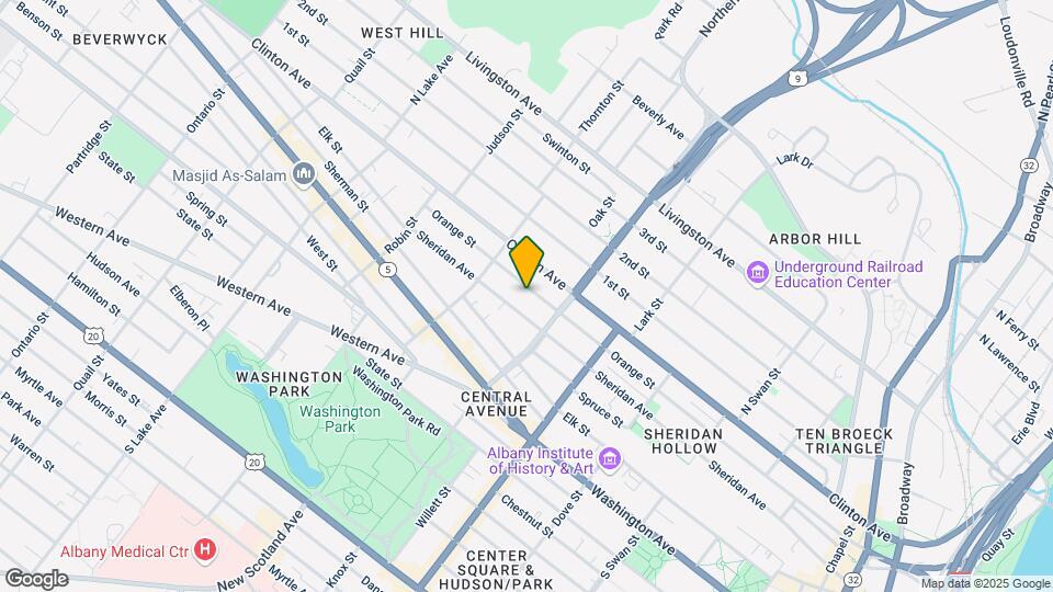 354 Orange St, Unit 2 Map and Location Details