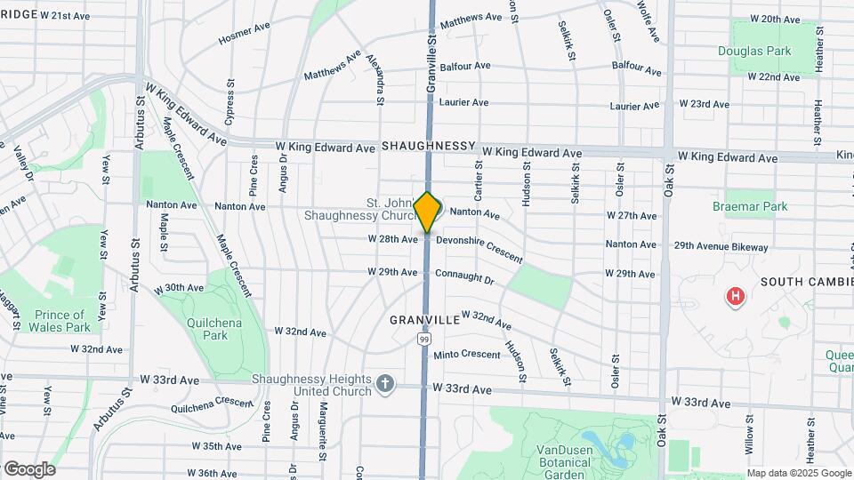 4XXX W 28th Ave Map and Location Details