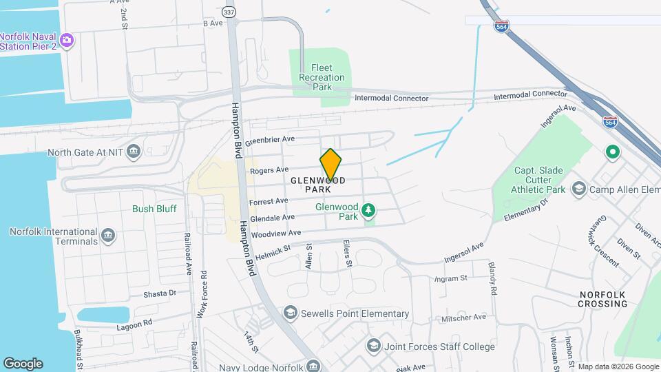 307 Beechwood Ave Map and Location Details