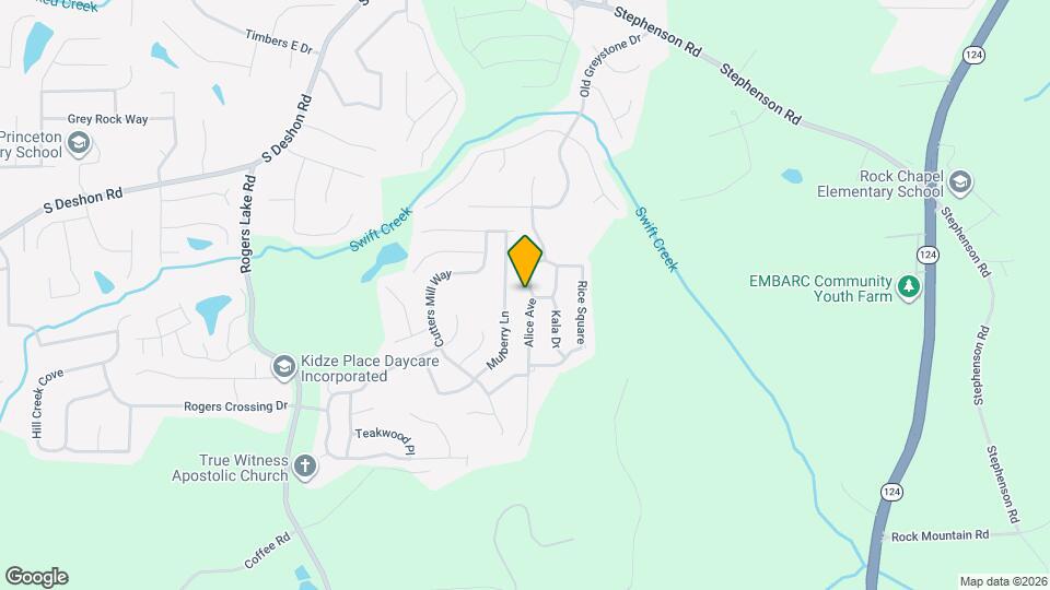 1349 Alice Ave Mapa y Detalles de la Ubicación