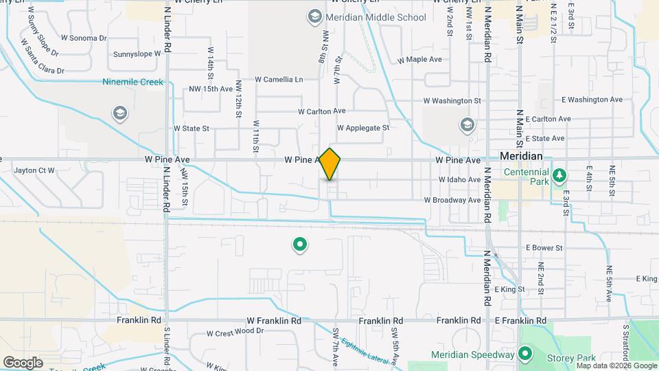 723 W Idaho Ave Map and Location Details