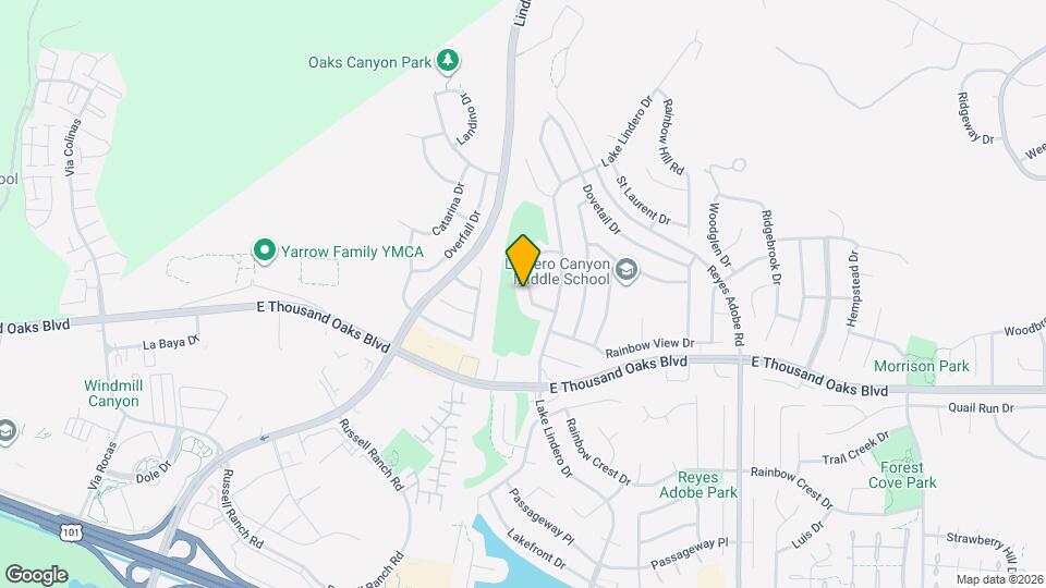 5841 Cape Horn Dr Map and Location Details