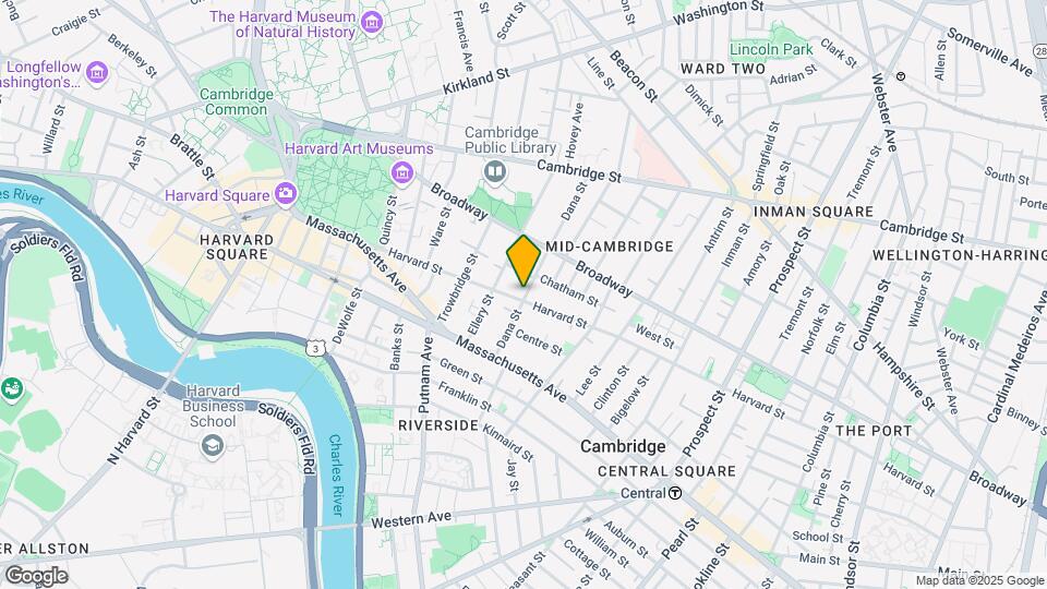 343 Harvard St Mapa y Detalles de la Ubicación