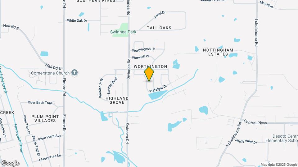 5890 Fredrick Dr Map and Location Details