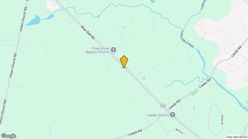 1871 Blue Ball Rd Map and Location Details