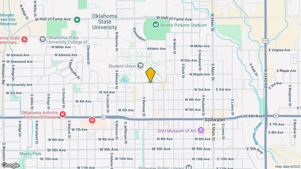 Campus View Apartments Map and Location Details