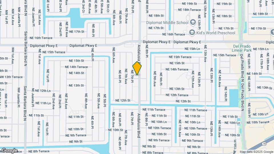 1328 SE 8th Ave Map and Location Details