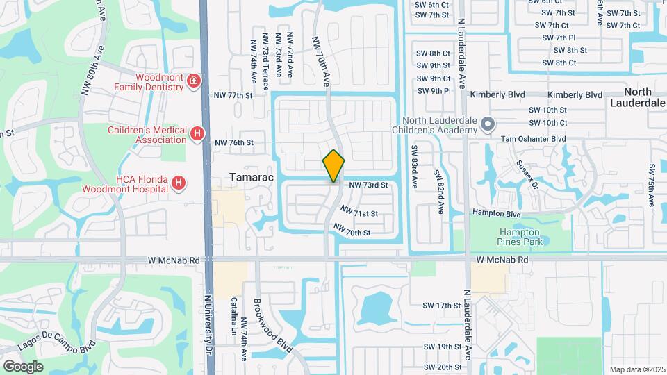 7204 NW 71st Ave Map and Location Details