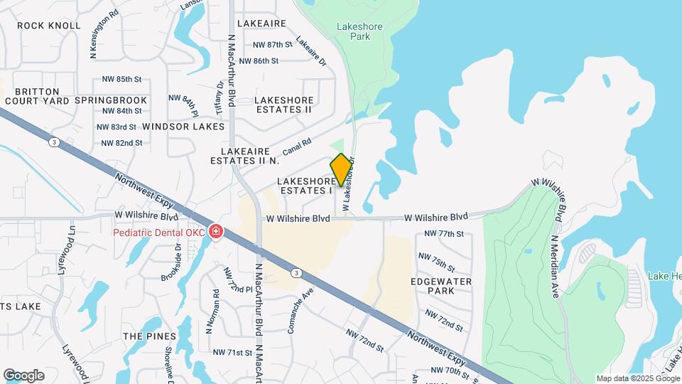 8000 W Lakeshore Dr Map and Location Details
