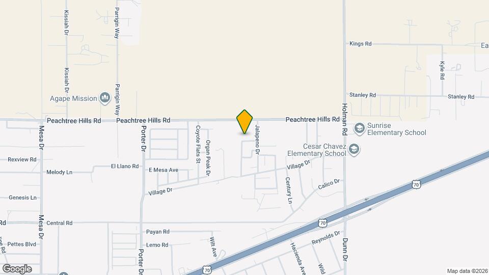 5859 Habanero Dr Map and Location Details