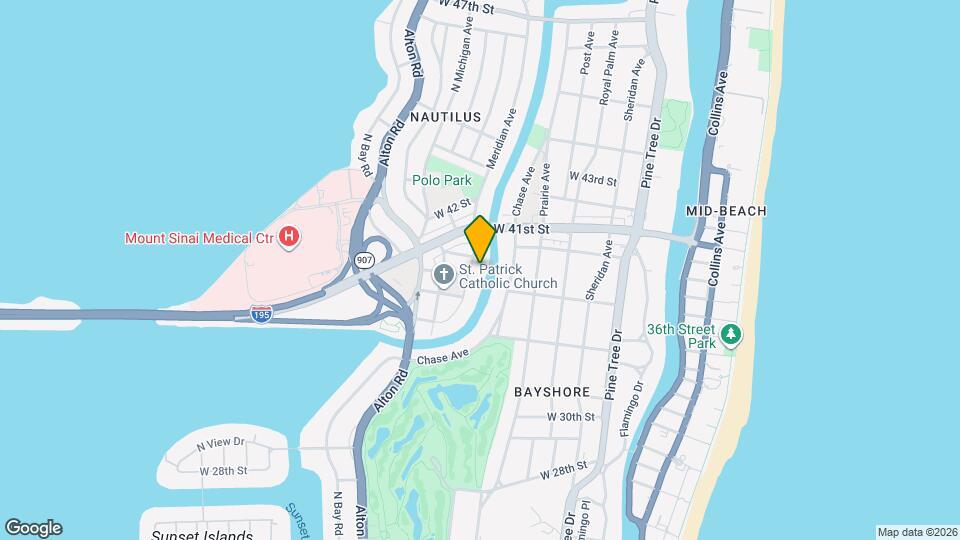 3917 Meridian Ave Mapa y Detalles de la Ubicación