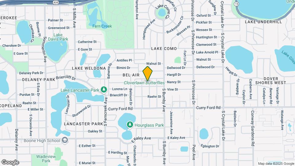 1214 Warwick Pl Map and Location Details
