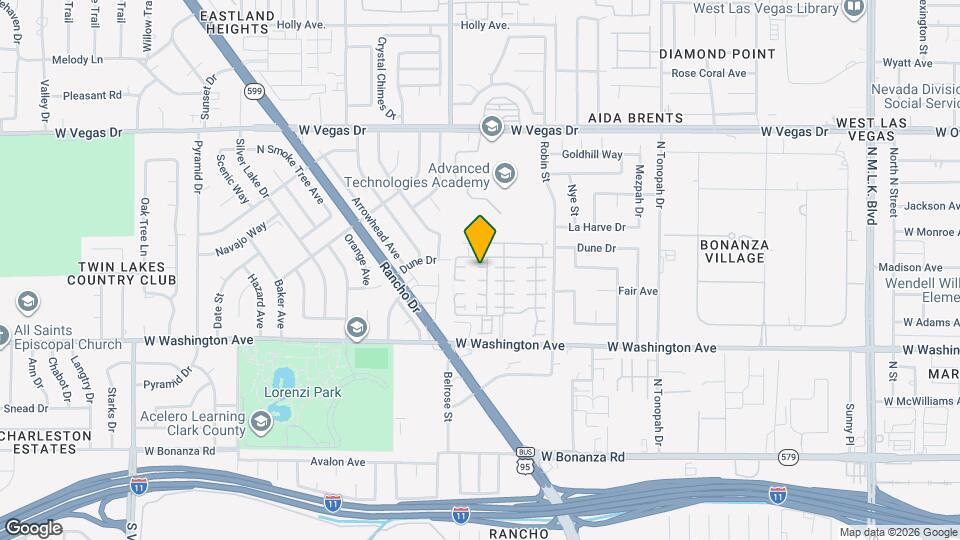 2629 Feather Cactus Ct Map and Location Details