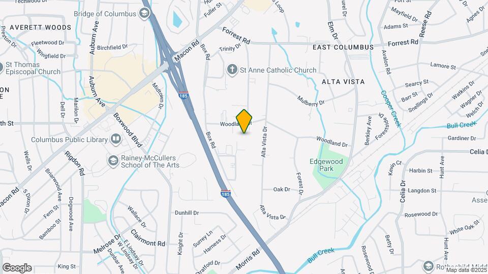 1544 Holland Ave Mapa y Detalles de la Ubicación