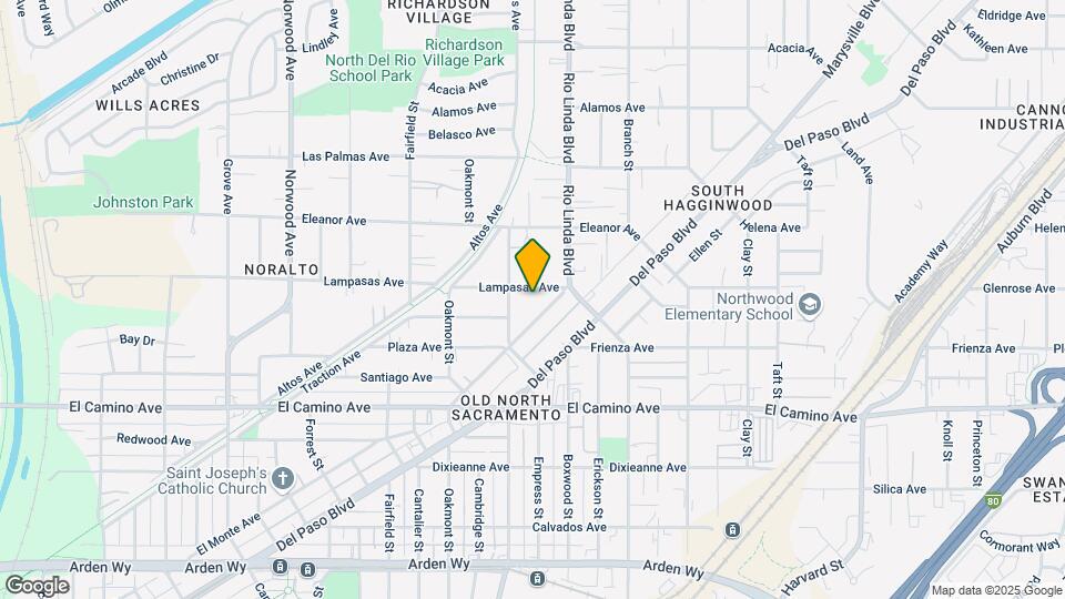 830-838 Lampasas Ave Mapa y Detalles de la Ubicación