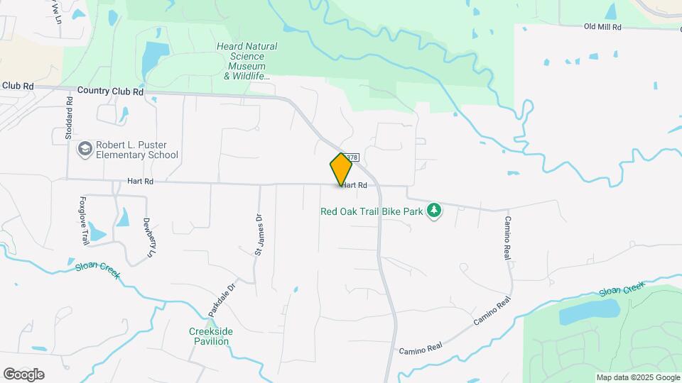 1110 Hart Rd Map and Location Details